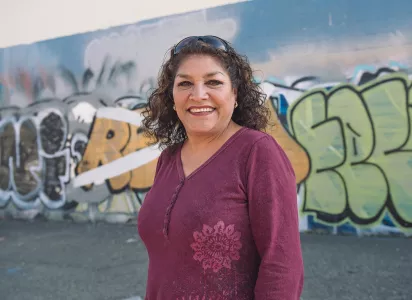 Evangelina Lara, Oakland. Photo by Felix Uribe.