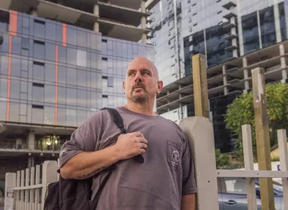 Michael Skeeters, San José. Photo by Felix Uribe.