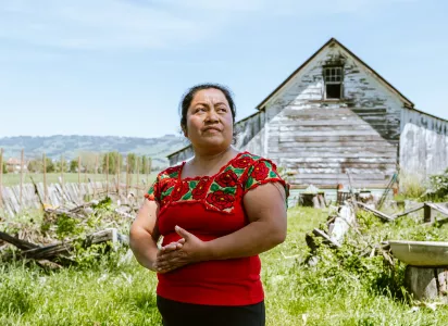 Maria Salinas, Petaluma. Photo by Felix Uribe.