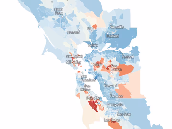 One in 10 Bay Area Neighborhoods are Segregated Areas of White Wealth