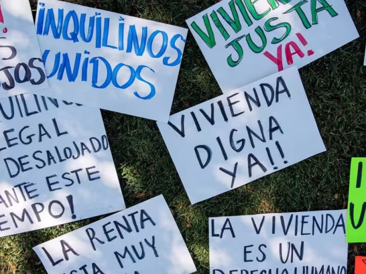 Signs with rents being too high